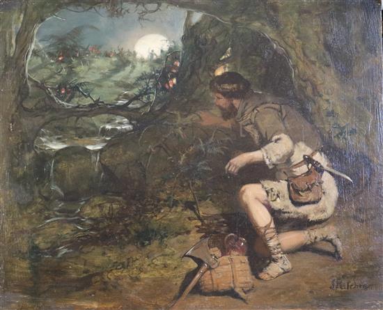 John Ritchie (fl.1857-1875) Midsummer Nights Dream 10 x 12in., unframed